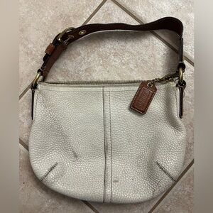 Vintage Coach- White, Soho bag